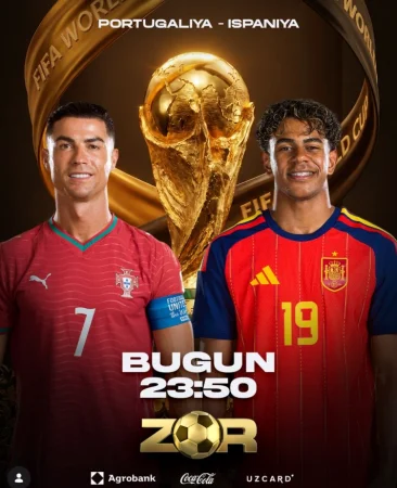 Portugaliya Ispaniya Jonli efir 06.07.2026