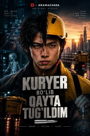 Kuryer Bo'lib Qayta Tug'ildim 1-2-3-4-5-6-7-10-20-30-50-60-70-80-90-95 Qism drama koreya seriali uzbek tilida Barcha qismlar 2026 HD skachat